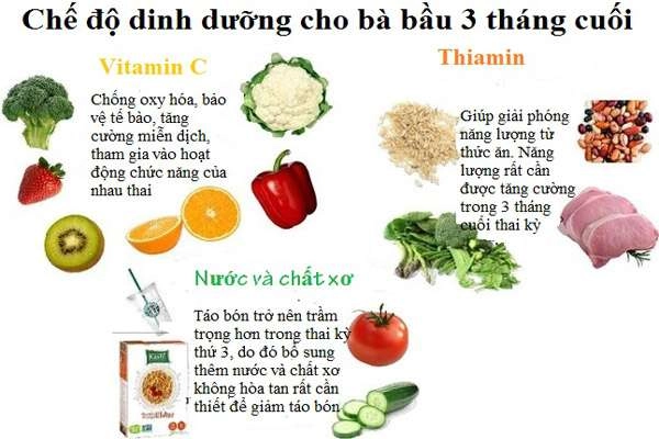 Có thể bạn chưa biết: 6 Món ngon cho bà bầu 3 tháng cuối