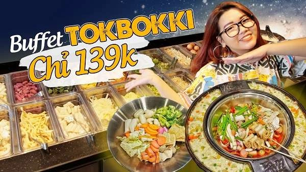 Tổng hợp những quán ăn Buffet lẩu Tokbokki D2 không thể bỏ qua