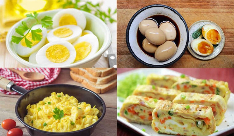 Trứng có thể làm được rất nhiều món ngon bổ dưỡng