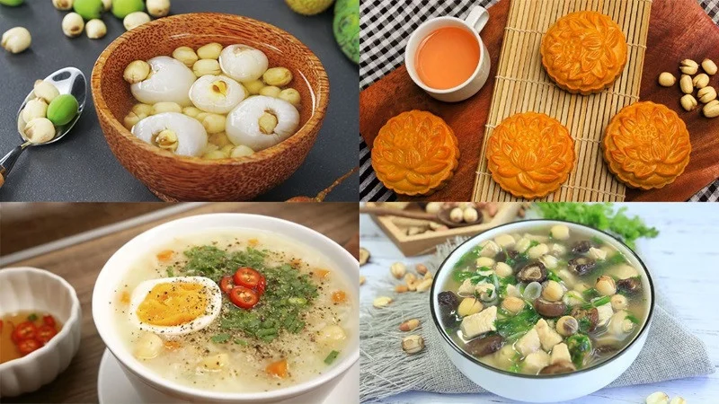 Hạt sen thường nấu những món canh để bồi bổ sức khỏe