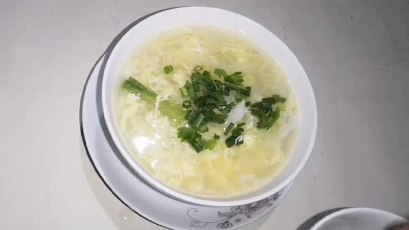 Canh bắp cải trứng