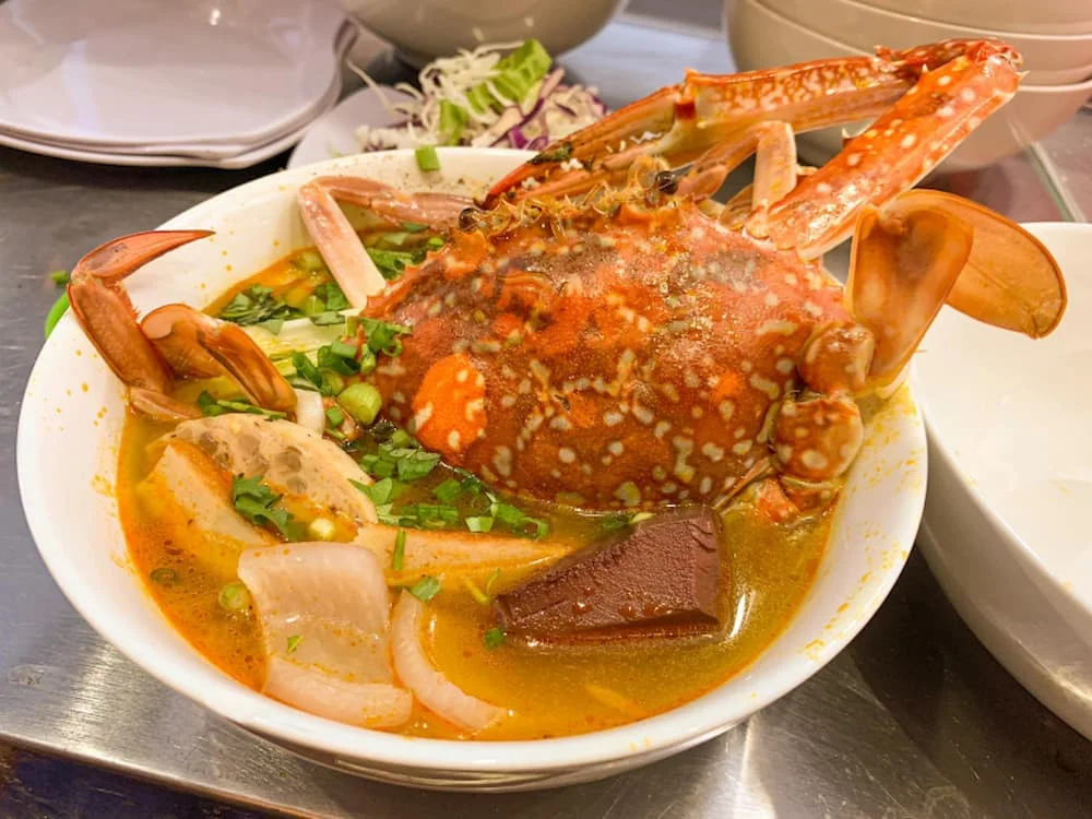 Bánh canh ghẹ miền Trung