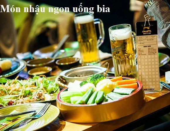 Các món nhậu đơn giản uống bia ngon hết sảy