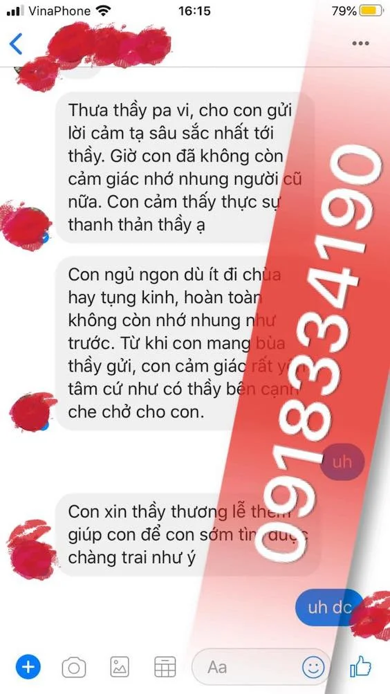 Thầy gỡ bùa ở Bình Dương