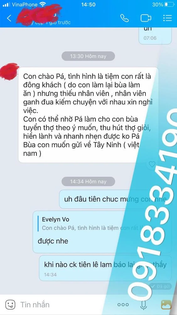 Thầy bùa ở Bình Dương