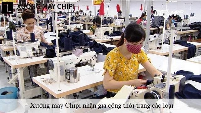 Xưởng may Chipi là xưởng may sỉ đầm thiết kế